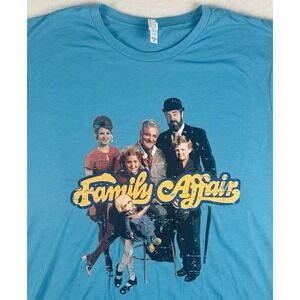 Family Affair Retro 60s TV Family Buffy Jody Sissy Uncle Bill Unisex T-Shirt 2XL